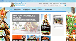 Desktop Screenshot of gingerbread-house-patterns.com
